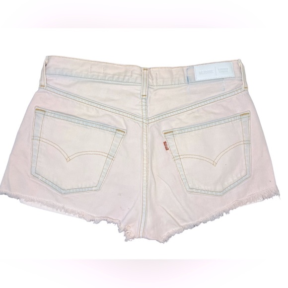REDONE X Levi’s The Short in Pale Pink - Picture 4 of 13
